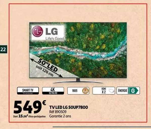 Tv Led Lg 5oup7800