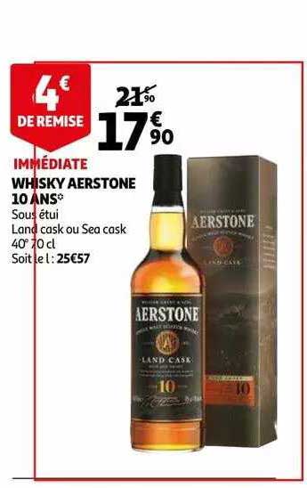whisky aerstone 10 ans