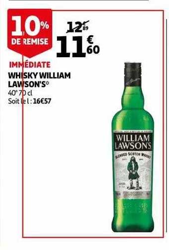 whisky william lawson's