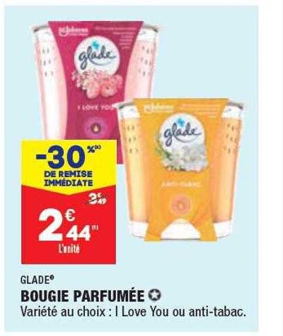 Bougie Parfumée Glade