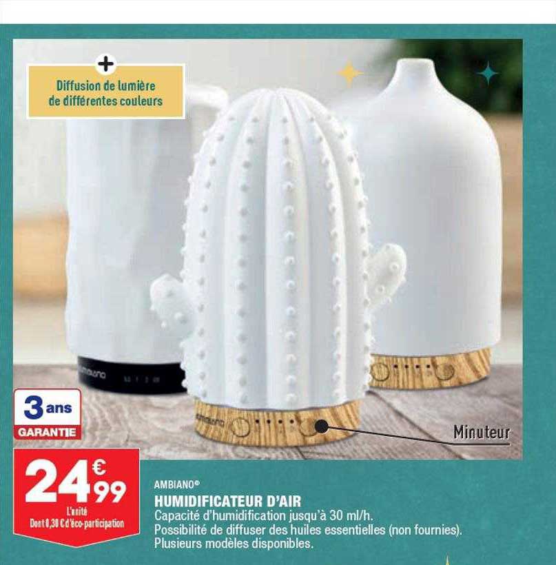 humidificateur d'air ambiano