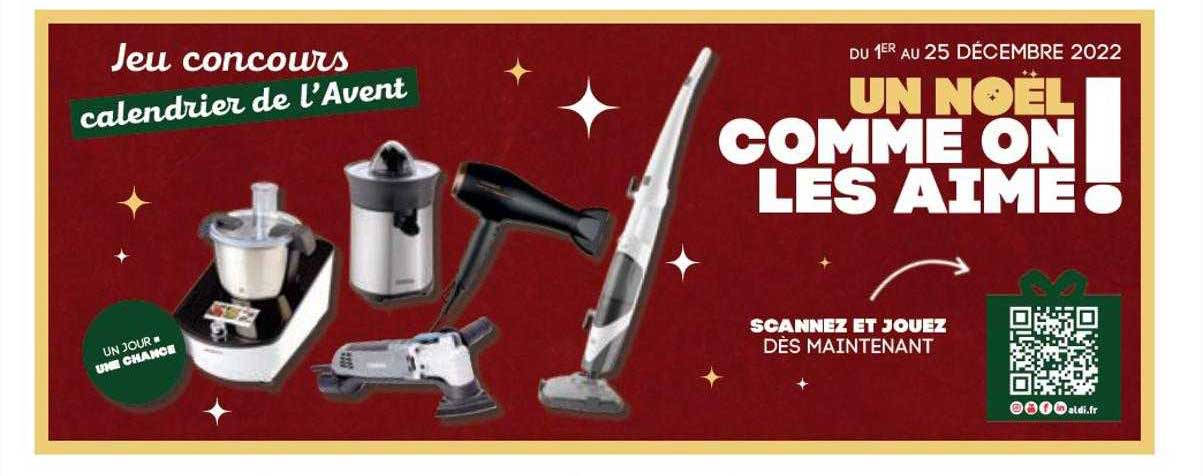 jeu concours calendrier de l'avent