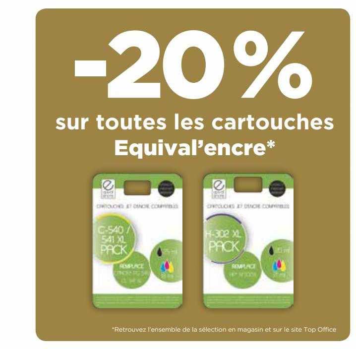Les Cartouches Equival' Encre