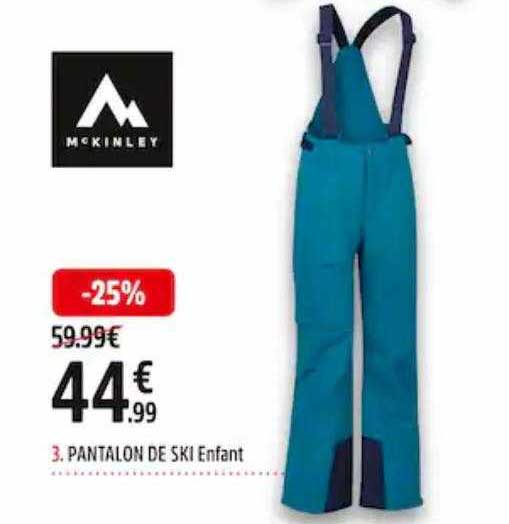 pantalon de ski enfant mc kinley