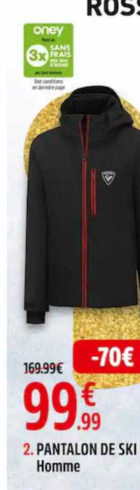 pantalon de ski homme