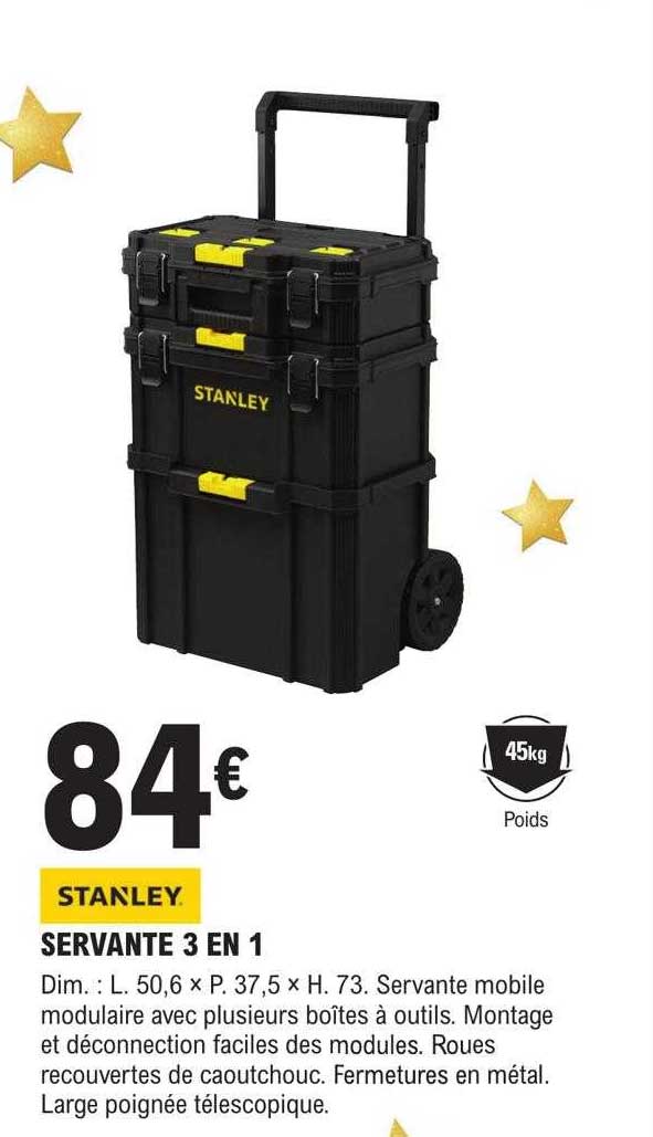 Servante 3 En 1 Stanley