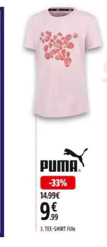 tee-shirt fille puma