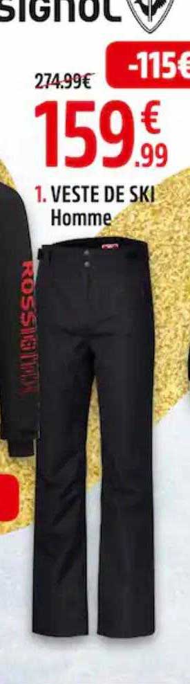 veste de ski homme rossignol