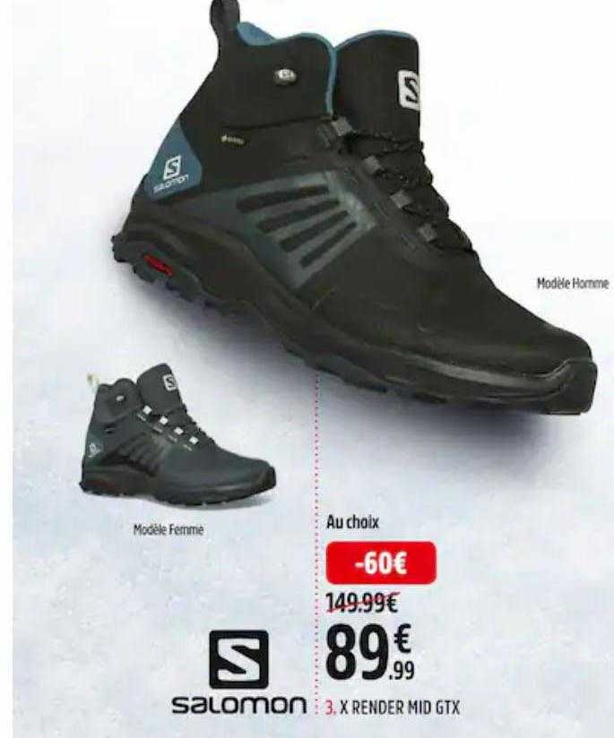 x render mid gtx salomon