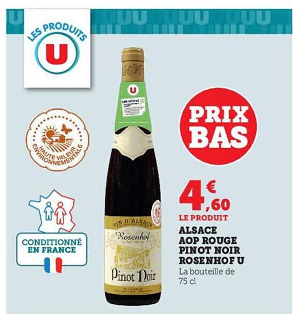 alsace aop rouge pinot noir rosenhof u