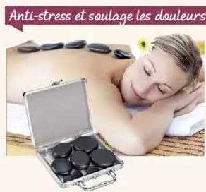 anti-stress et soulage les douleurs