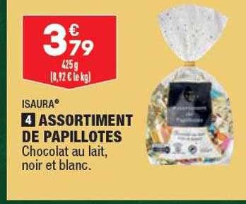 assortiment de papillotes isaura