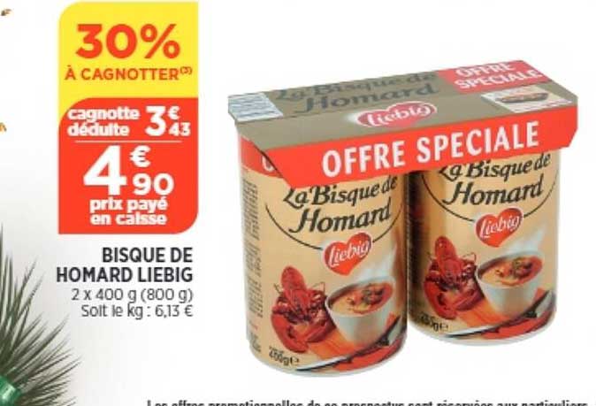 bisque de homard liebig