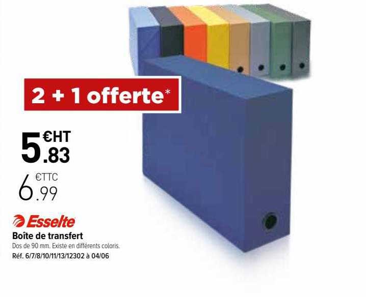 boîte de transfert esselte