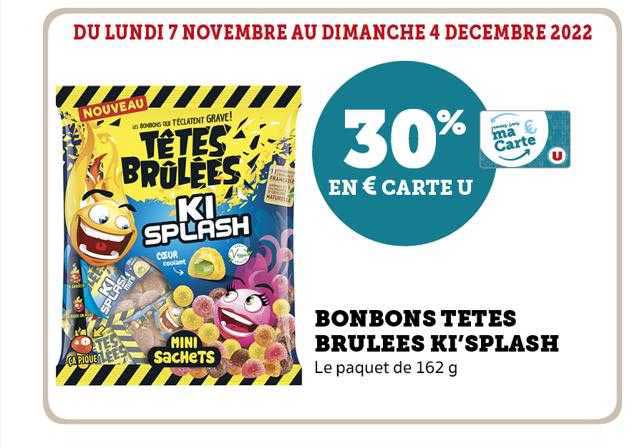 Bonbons Têtes Brûlées Ki'splash