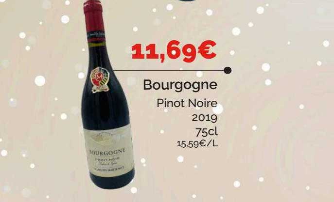 Bourgogne Pinot Noire 2019