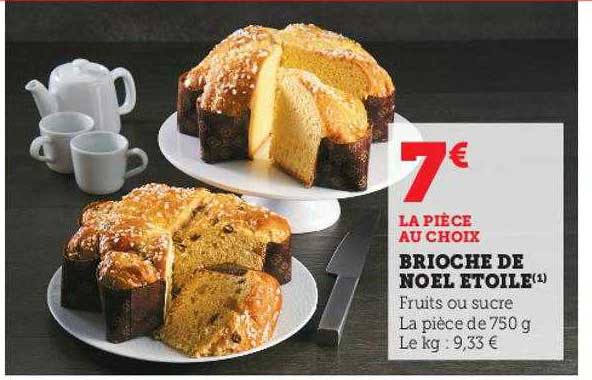 Brioche De Noël étoilé