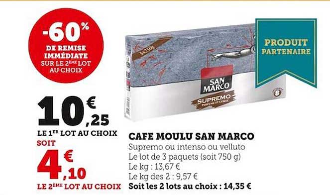 café moulu san marco