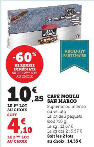 café moulu san marco