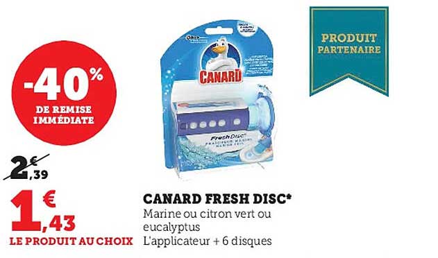 canard fresh disc