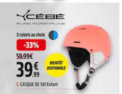 casque de ski enfant cébé