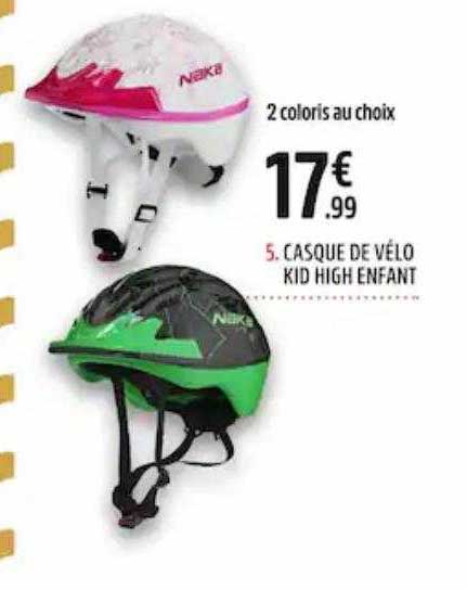 casque de vélo kid high enfant
