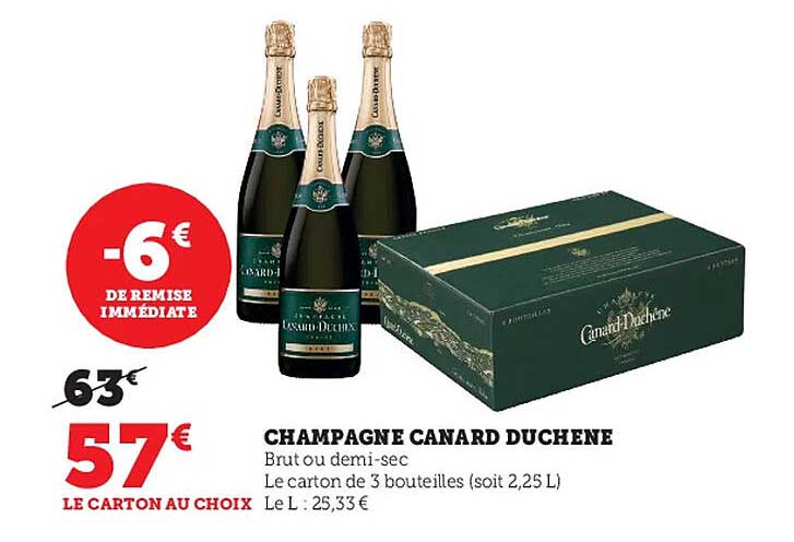 champagne canard duchêne