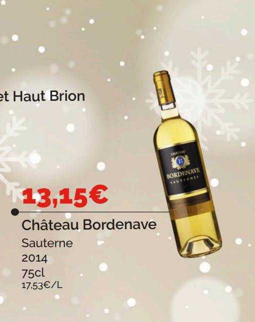 château bordenave sauterne