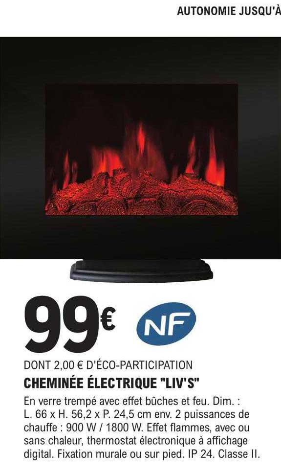 cheminée électrique "liv's"