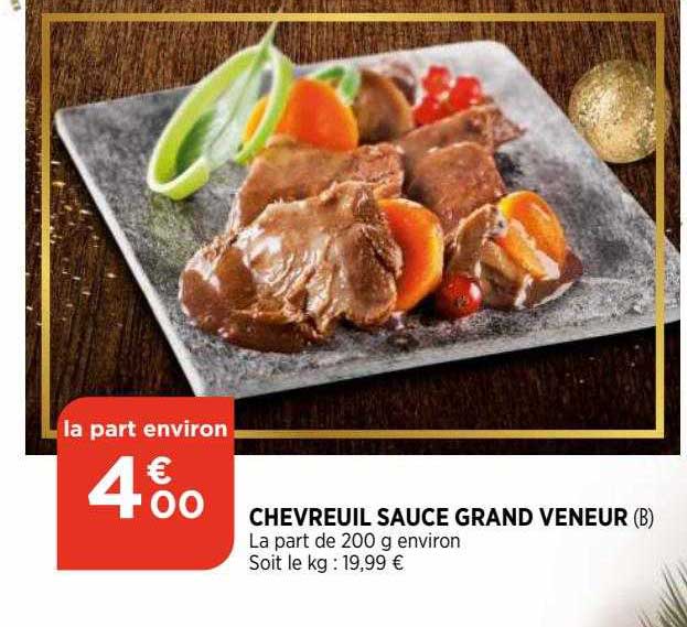 chevreuil sauce grand veneur