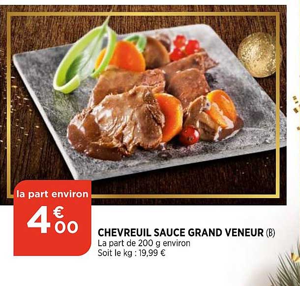 chevreuil sauce grand veneur
