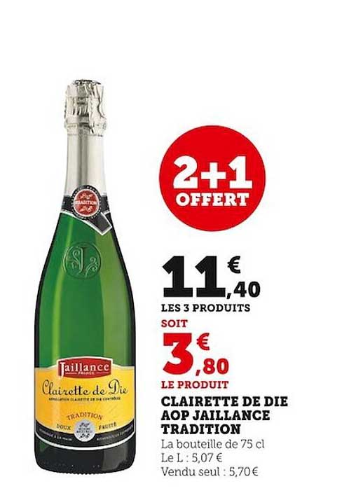 clairette de die aop jaillance tradition