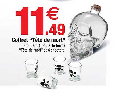 coffret "tête de mort"