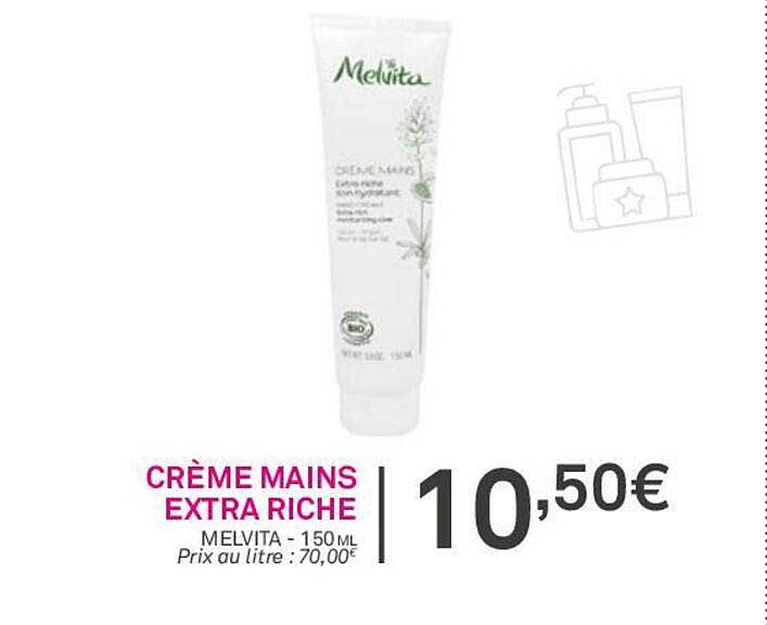 crème mains extra riche melvita