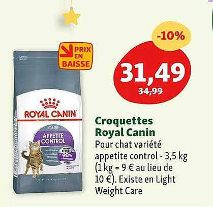 Croquettes Royal Canin