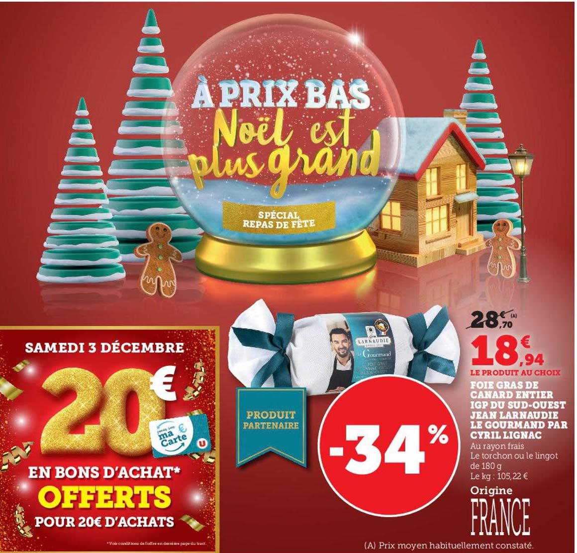 foie gras de canard entier igp du sud-ouest jean larnaudie le gourmand par cyril lignac