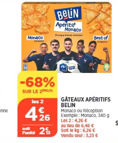 Gâteaux Apéritifs Belin