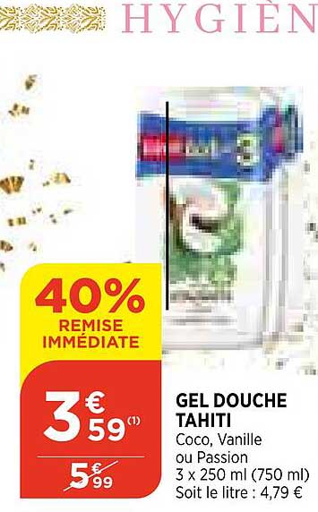 Gel Douche Tahiti