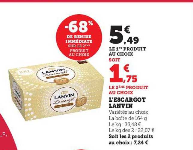 l'escargot lanvin