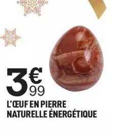 l'œuf en pierre naturelle énergétique