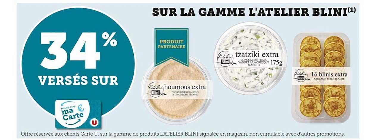 la gamme l'atelier blini