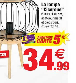 La Lampe "cicerone"