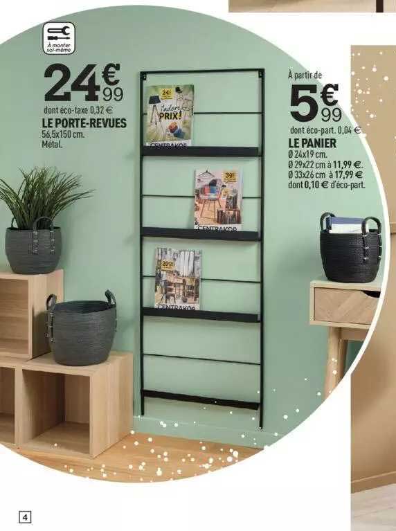 Le Porte-revues, Le Panier