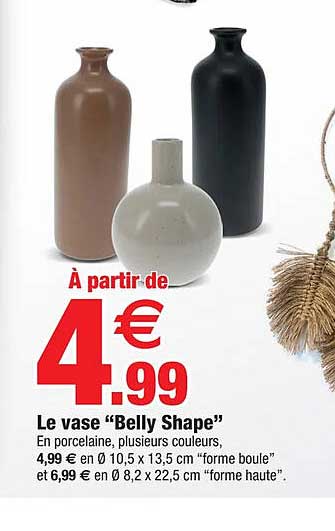 le vase "belly shape"