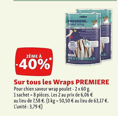 Les Wraps Première