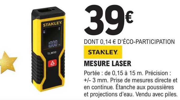 mesure laser stanley