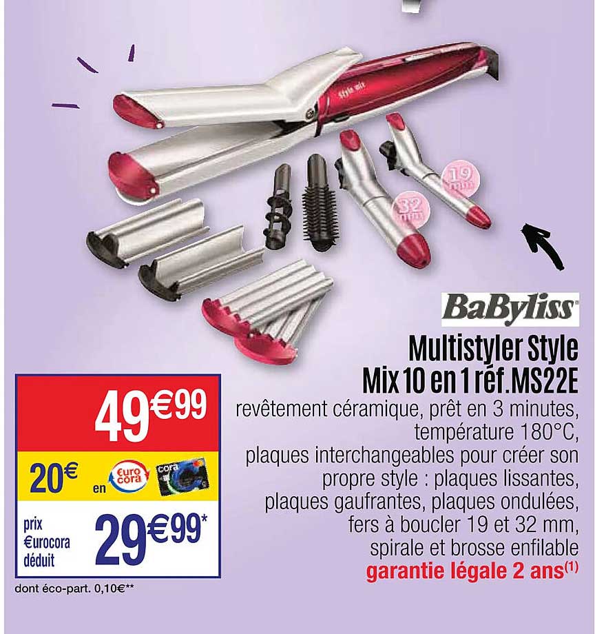 multistyler style mix 10 en 1 babyliss