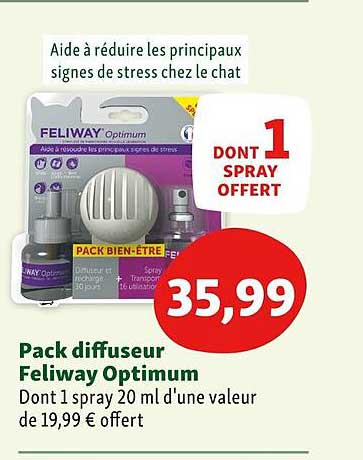 pack diffuseur feliway optimum