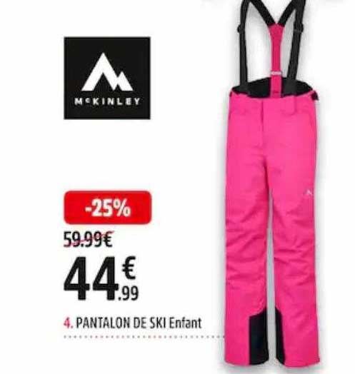 pantalon de ski enfant mc kinley