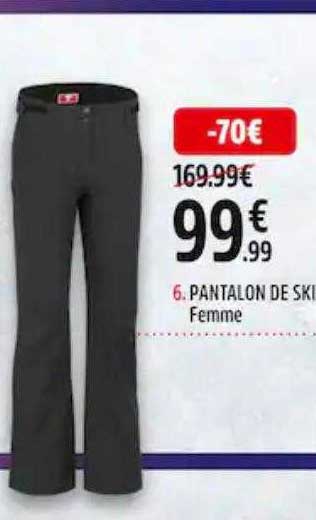 pantalon de ski femme